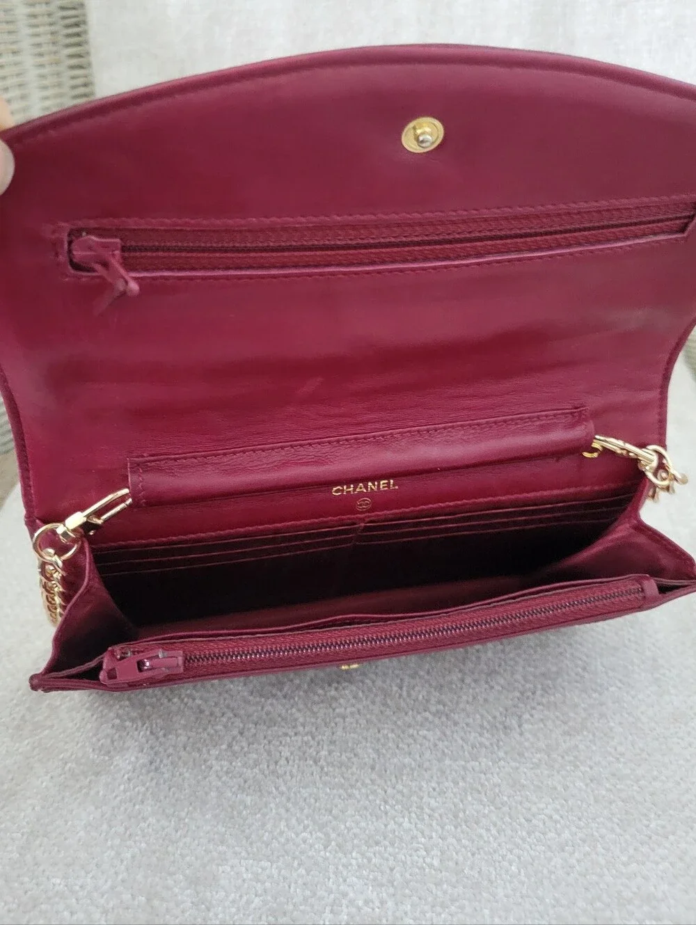 Chanel Timeless Coco Wallet On Chain Crossbody Bag